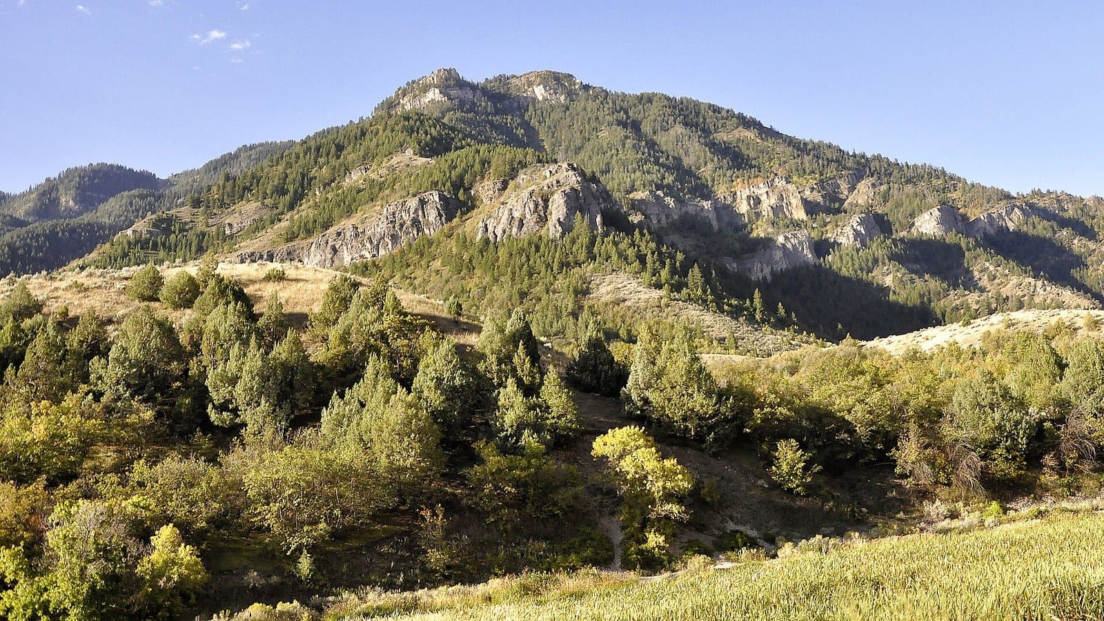Logan Canyon in the Bear River Mountains