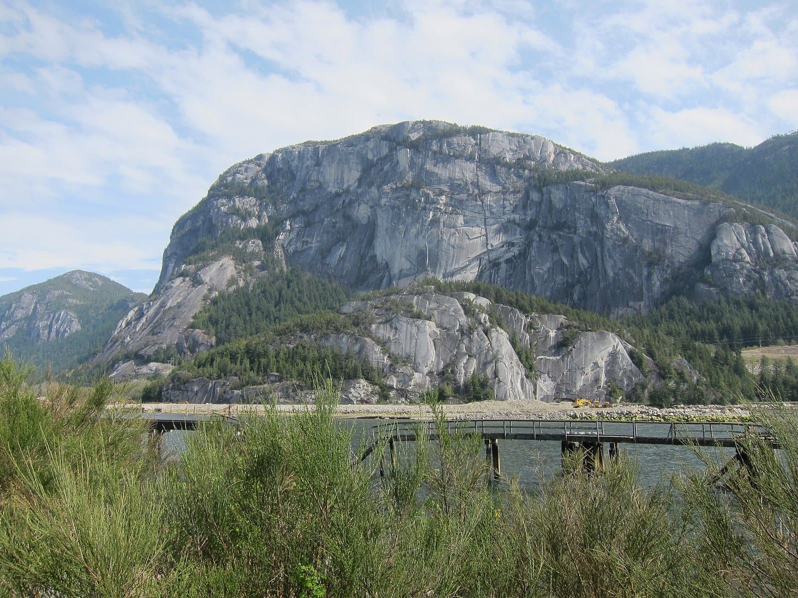 Stawamus Chief above Squamish, B.C.