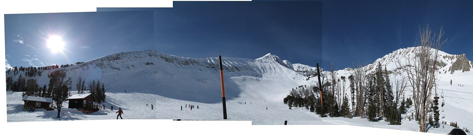 Lone Peak panorama, Big Sky, Montana