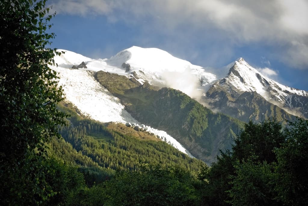Chamonix-Mont-Blanc in summer. The place, not the World Series.