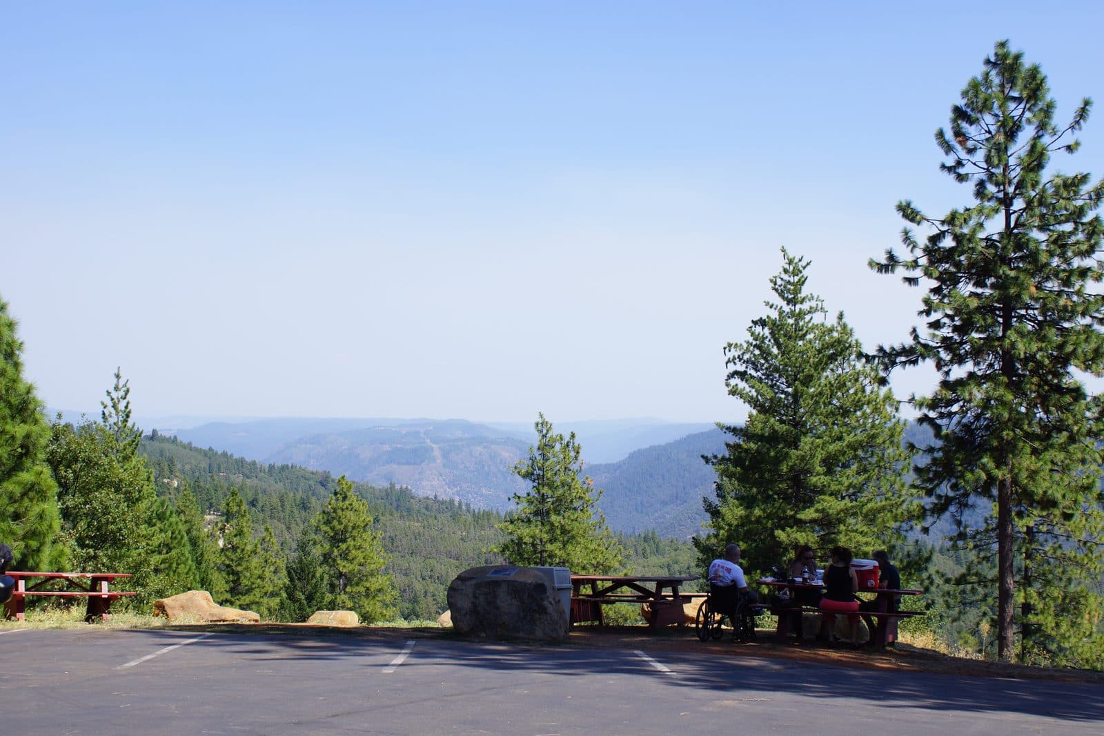 American River Canyon from Foresthill. The canyon the Western States trail uses.
